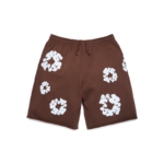 Cotton Wreath Sweatshorts Brown