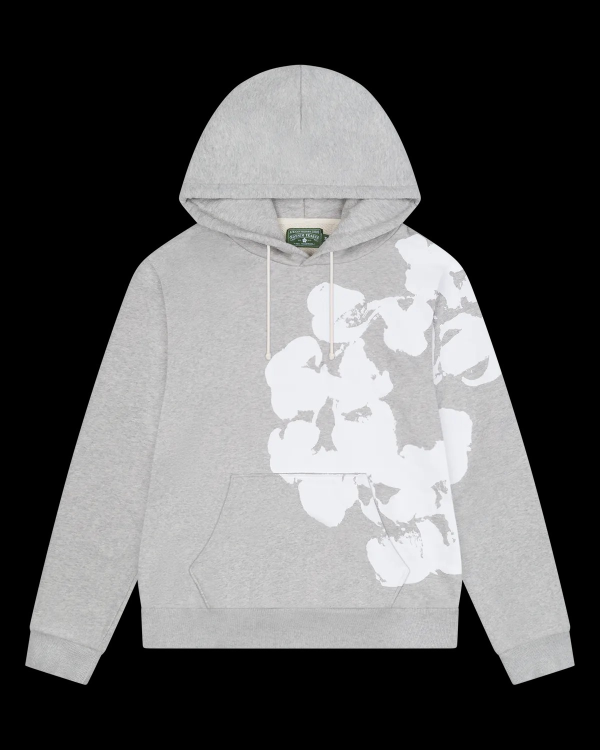 DTjw-3-7 Denim Tears Gray Hoodie - Image 1