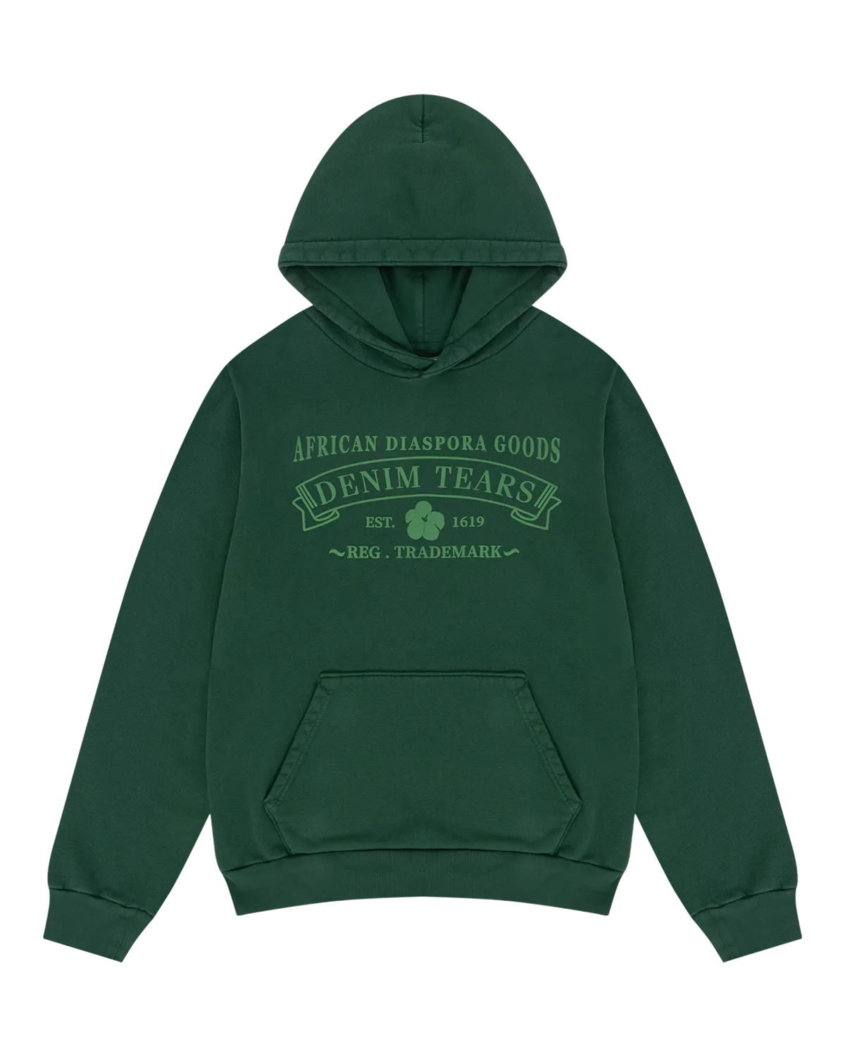 Denim Tears ADG Green Hoodie Denim Tears ADG Green Hoodie - Image 1