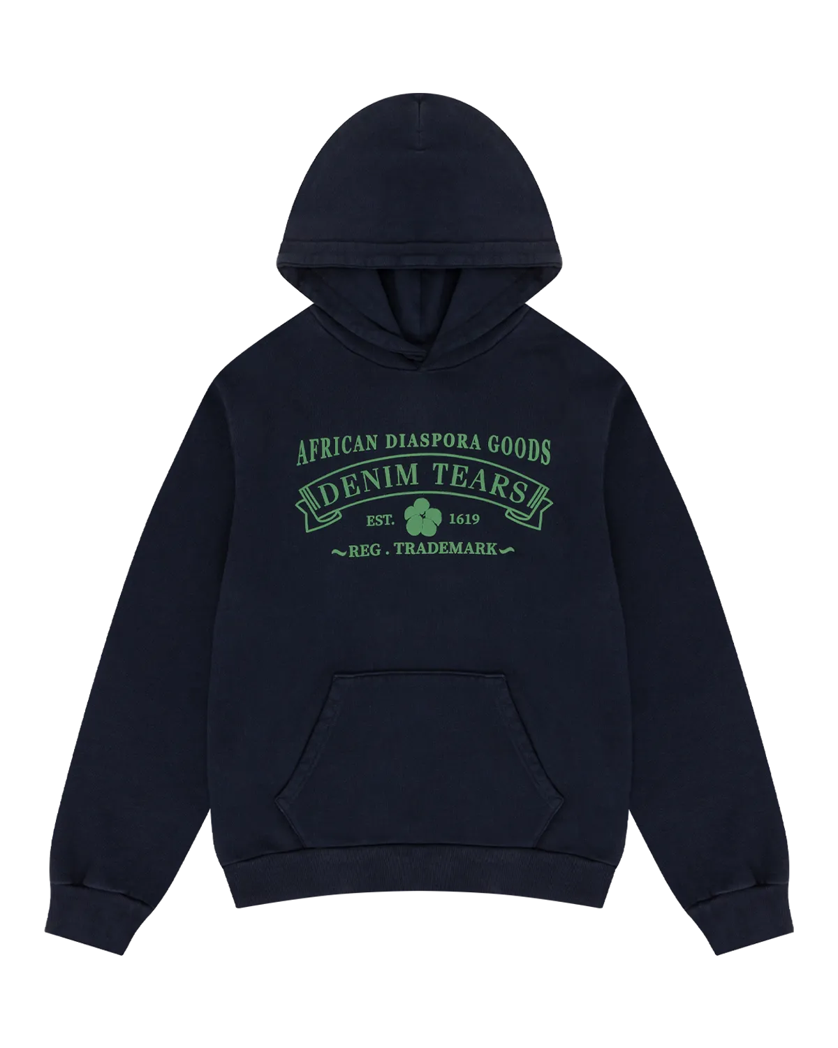 Denim Tears ADG Navy Hoodie Denim Tears ADG Navy Hoodie - Image 1