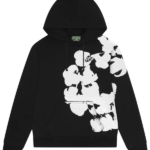 Denim Tears Biggie Cotton Wreath Black Hoodie