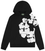 Denim Tears Biggie Cotton Wreath Black Hoodie
