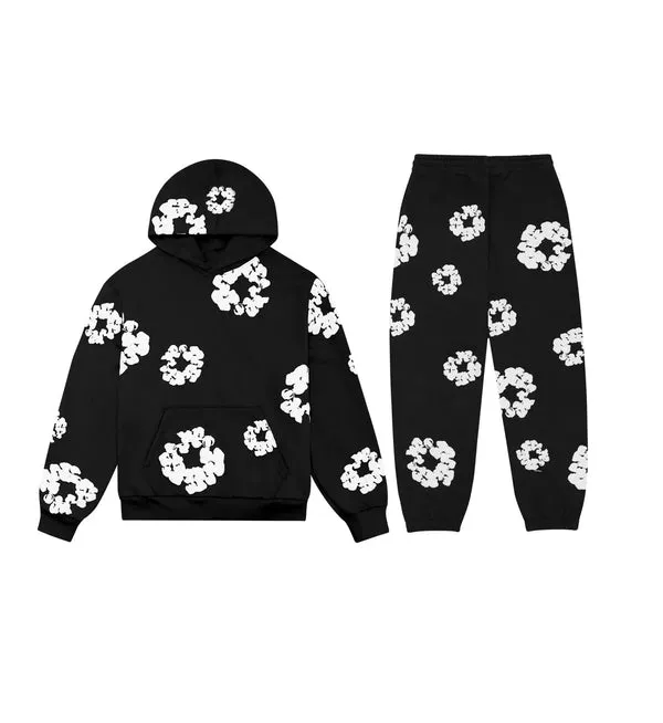 Denim Tears Cotton Wreath Sweatsuit Black Denim Tears Cotton Wreath Sweatsuit Black - Image 1