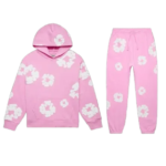 Denim Tears Cotton Wreath Sweatsuit Pink